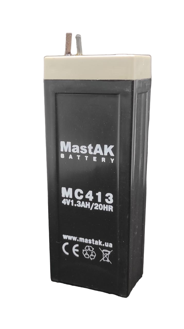 Акумулятор MASTAK MС413 4V 1,3 Ah (185262)